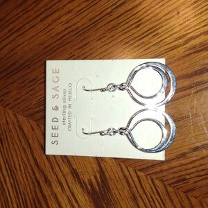 Seed & Sage Sterling Silver Dangle Earrings